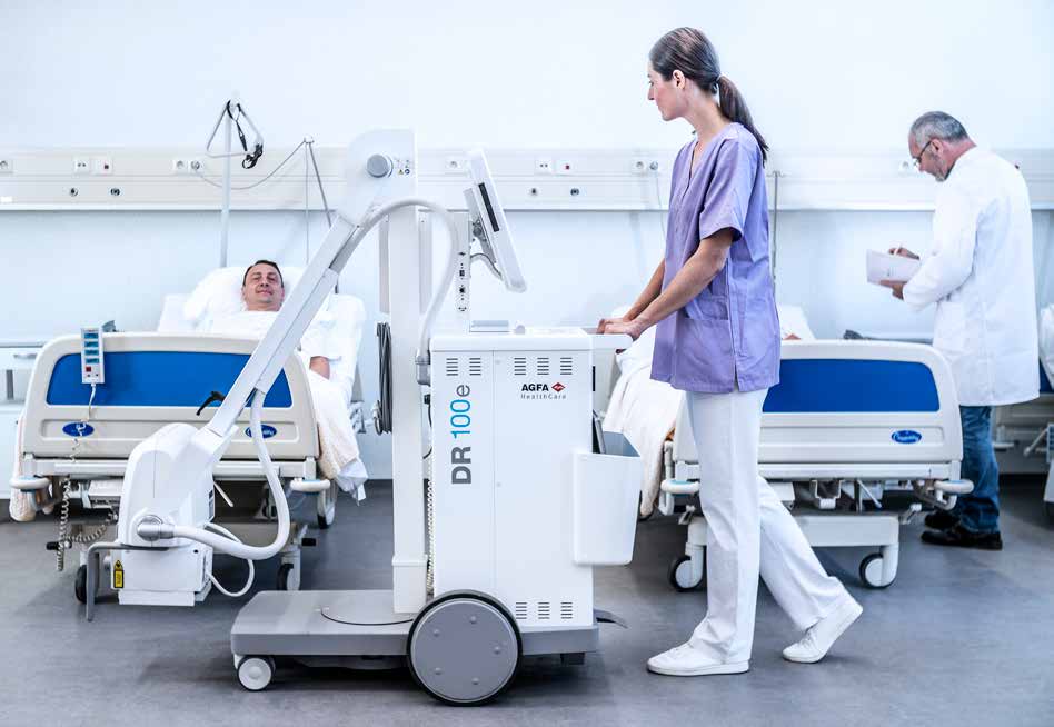 Agfa DR 100e: Compact & affordable mobile imaging system